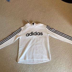 Adidas White Hoodie